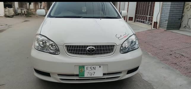 Toyota Corolla XLI 2006 home used