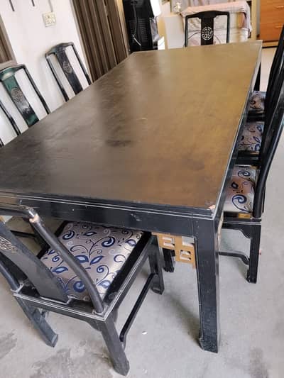 Dinning Table With 08 Chairs - Furniture URGENT Sale