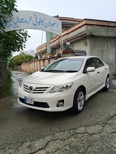 Toyota Corolla XLI 2014 model Islamabad number 03170812992