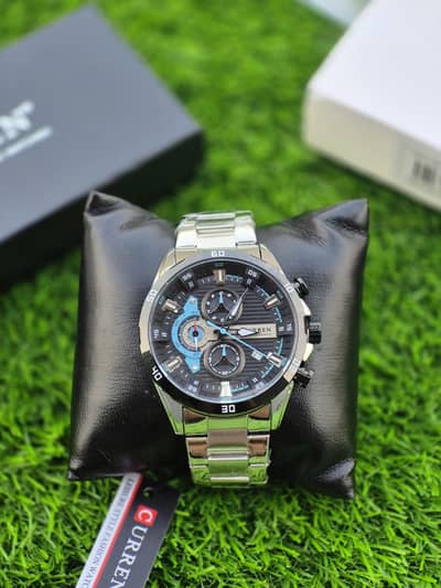 Curren Brand stainless steel creative design Watch