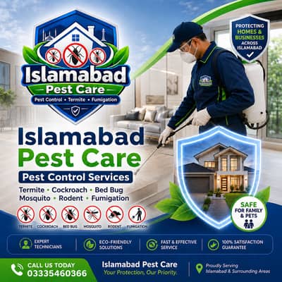 Islamabad Pest Care – Professional Pest Control Services in Islamabad