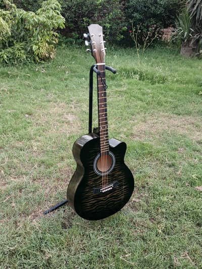 Black Color Imported Guitar