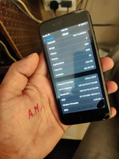 iphone 7 128 gb finger okay