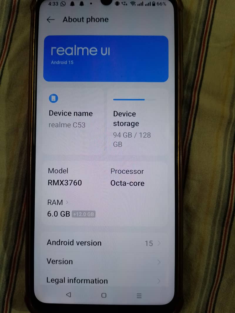REALME C53 0