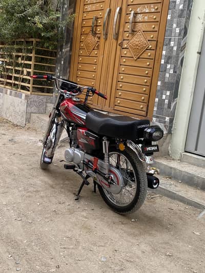 Honda CG 125 full modified Karachi no plate