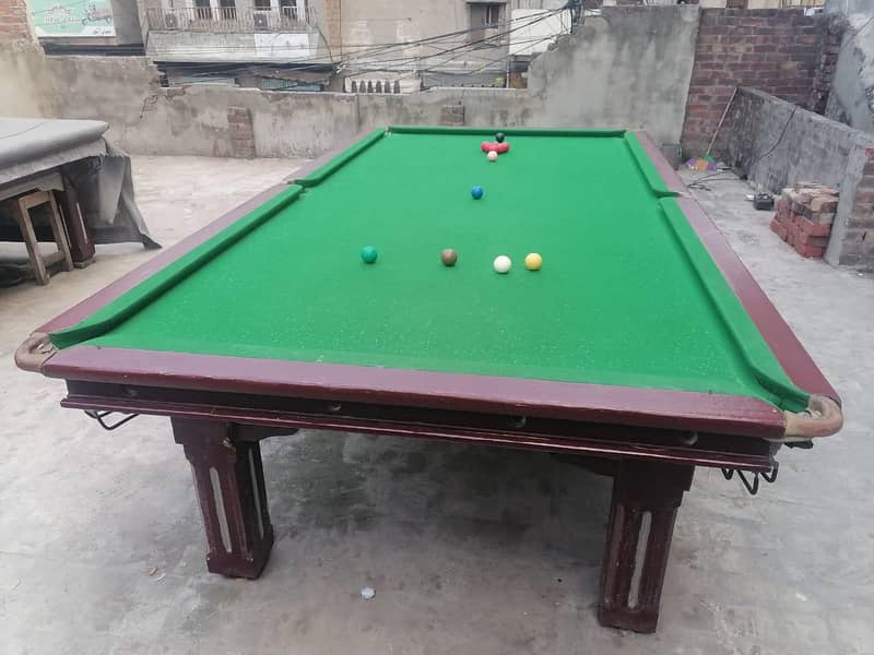 snooker table 5/10 5