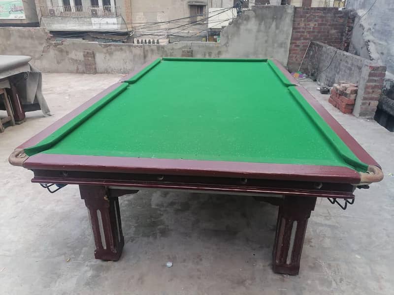 snooker table 5/10 7