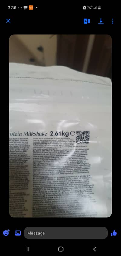 Bargain Myprotien 90 servings chocolate milkshake