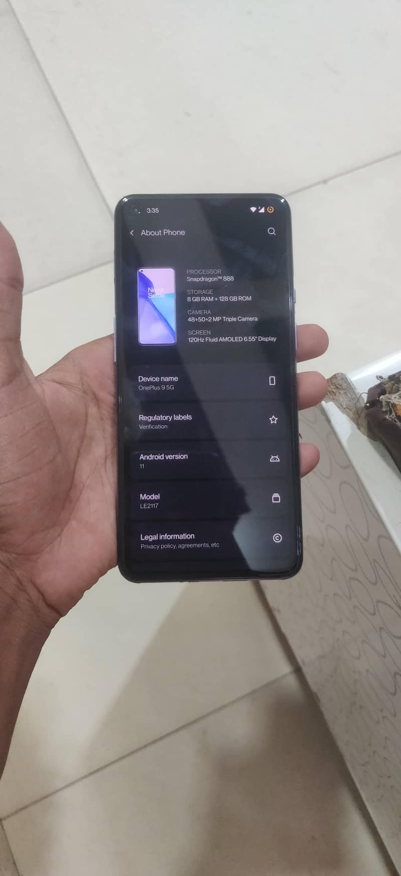 One Plus 9 5g 2