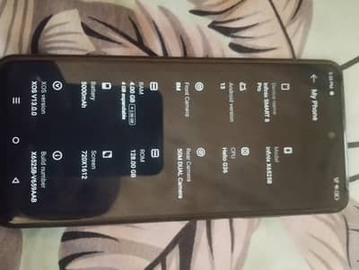 Infinix smart 8 4+4/128 pro no open & repair without box