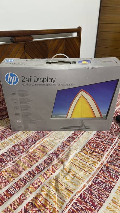 HP 24F 24” IPS FHD 75Hz Monitor | AMD FreeSync | Like New | Origina