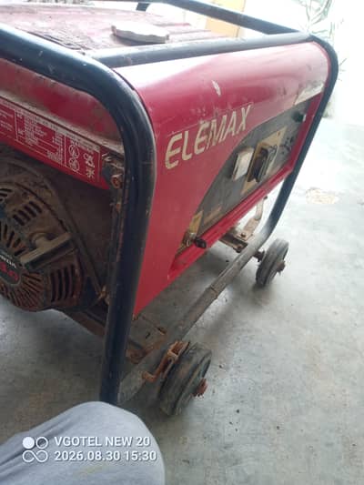 Honda japan elemax generator 6.5 kva sx7600