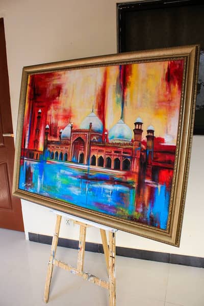 Traditional / Modern Handmade Painting Home Decor Customize03433606964