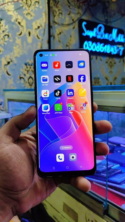 OPPO F21 Pro 8GB 128GB screen finger add pori par ley