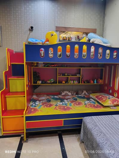 bunk baby bed