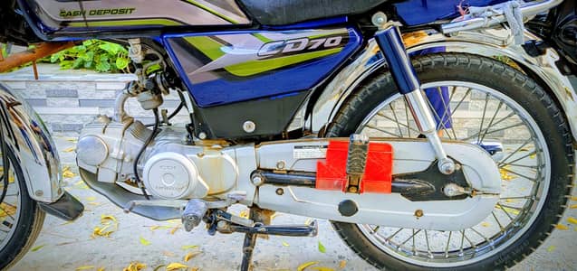 Honda Cd 70 Blue