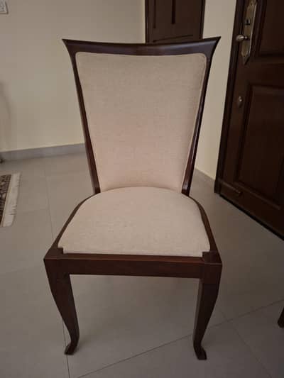 2 sheesham chairs