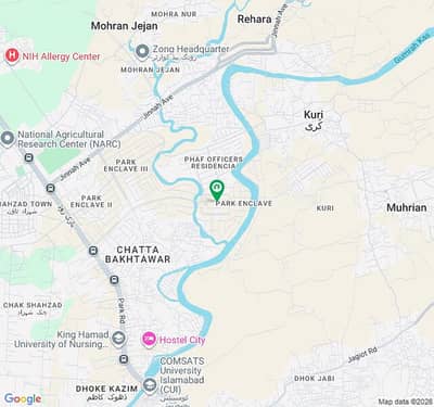 Cda Sector Park Enclave 1 (50*90) 500-SQUARE YARDS FRONT OPEN PLOT FOR SALE