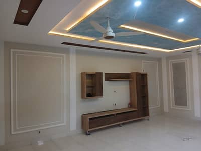 10 Marla triple story House for sale in. lda avenue 1 block M  5 Year used house  tiles floor