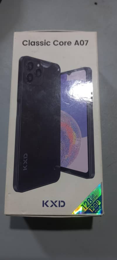 kxd core a07 128/6+6gb complete box