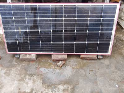 3-solar plates+double  plate stand 185w+165w+30w