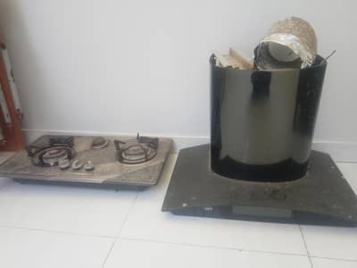 chimney and stove