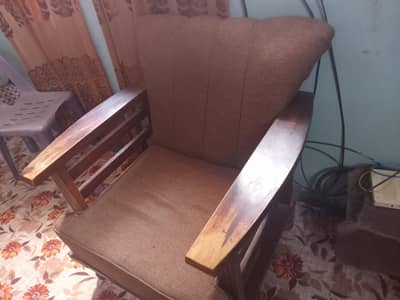 sofa set brown color