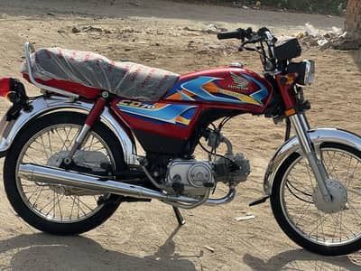Honda cd 70 applied for 400 chli ha