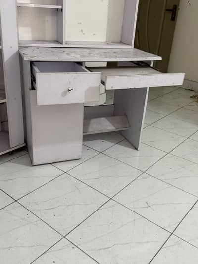 Pinteresty Study Table and dual purpose book shelf
