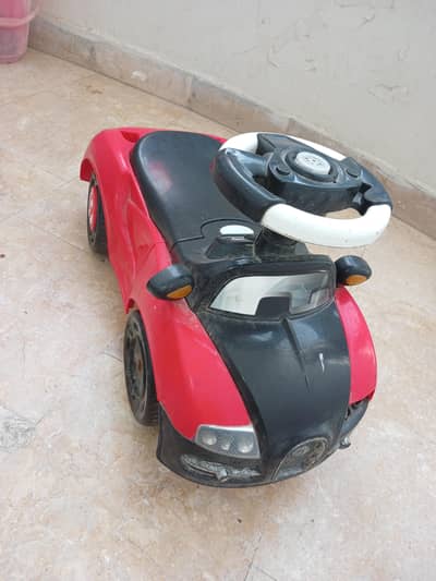 kids bicycle and car