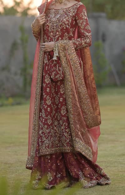 Bridal S. Minayal Designer Lehenga, Shirt, Dupatta