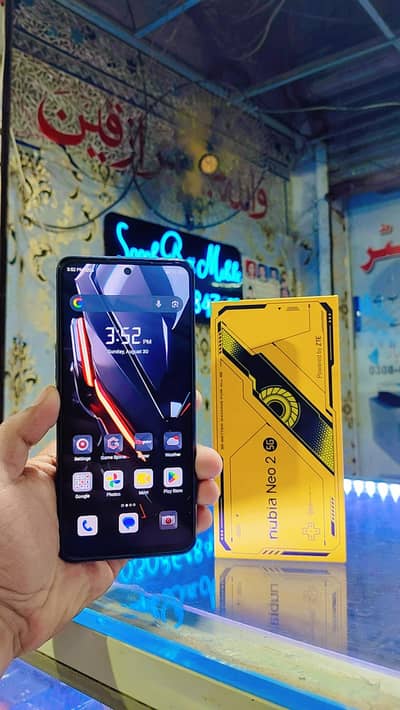 Zte Nubia Neo 2 5g 8GB 256GB with box best for pubg trigger mobile