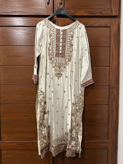 Heavy work / Embroidery 3 piece (three piece) shalwar kameez