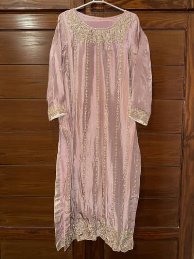Heavy work / Embroidery 3 piece (three piece) shalwar kameez