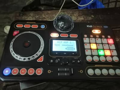 kids dj mixer machine toy works like a professional mixer