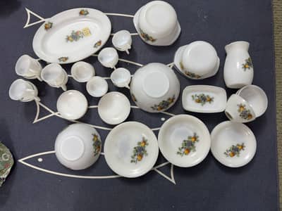 Arcopal France dinner set Nashpati design