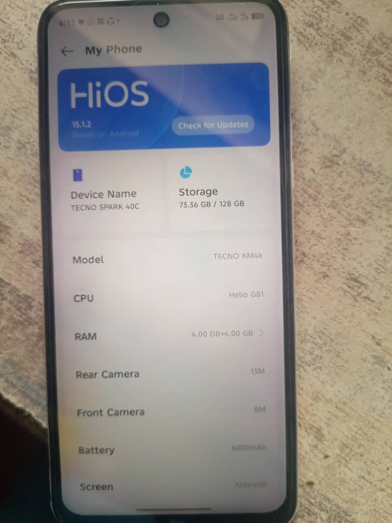 tecno spark 40c 4