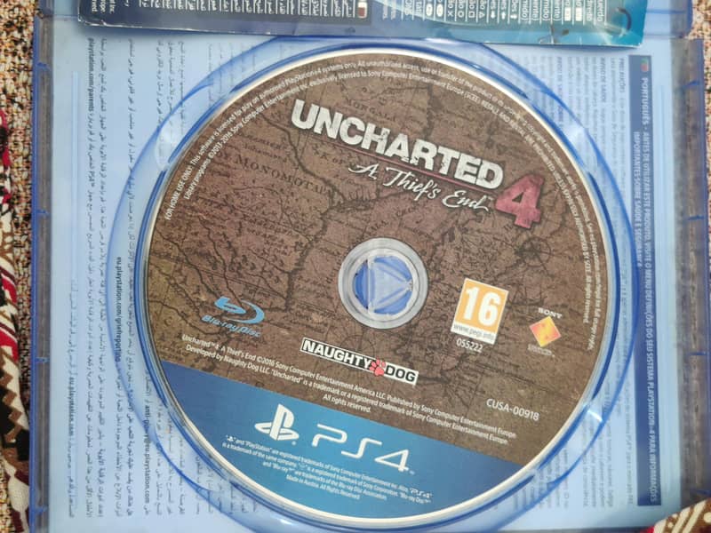 UNCHARTED 4 PS4 1