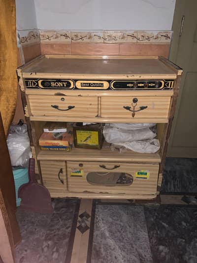 Old TV trolly