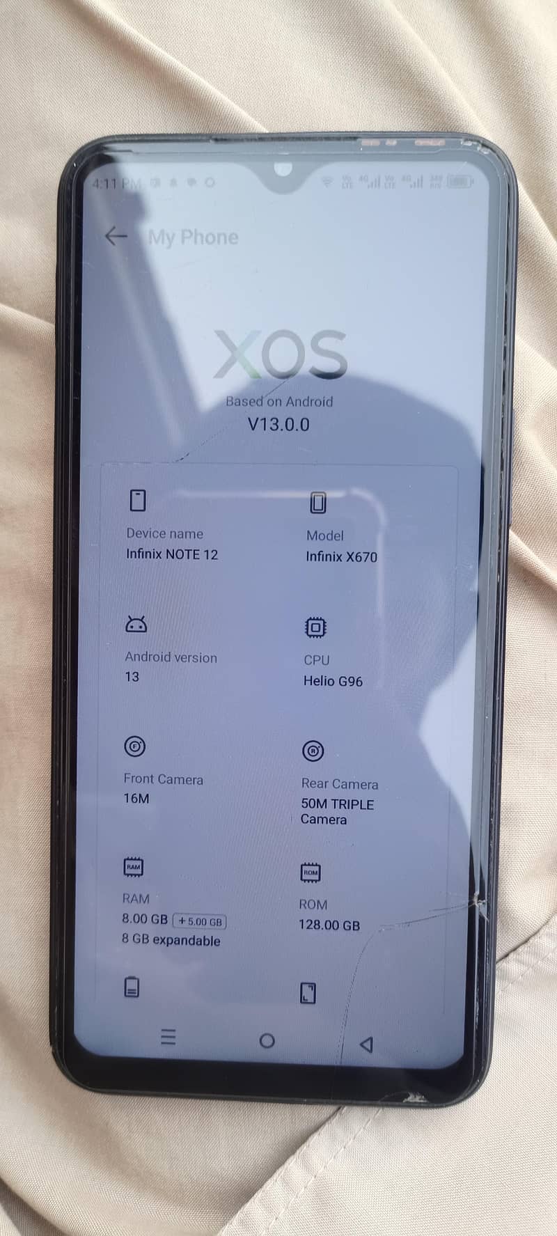 Infinix Note 12 0