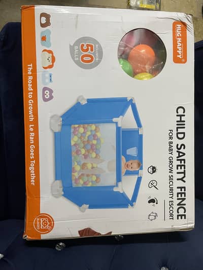 50 Balls Fence Safety Tent For 1 Year