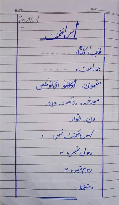 AIOU spring assignments