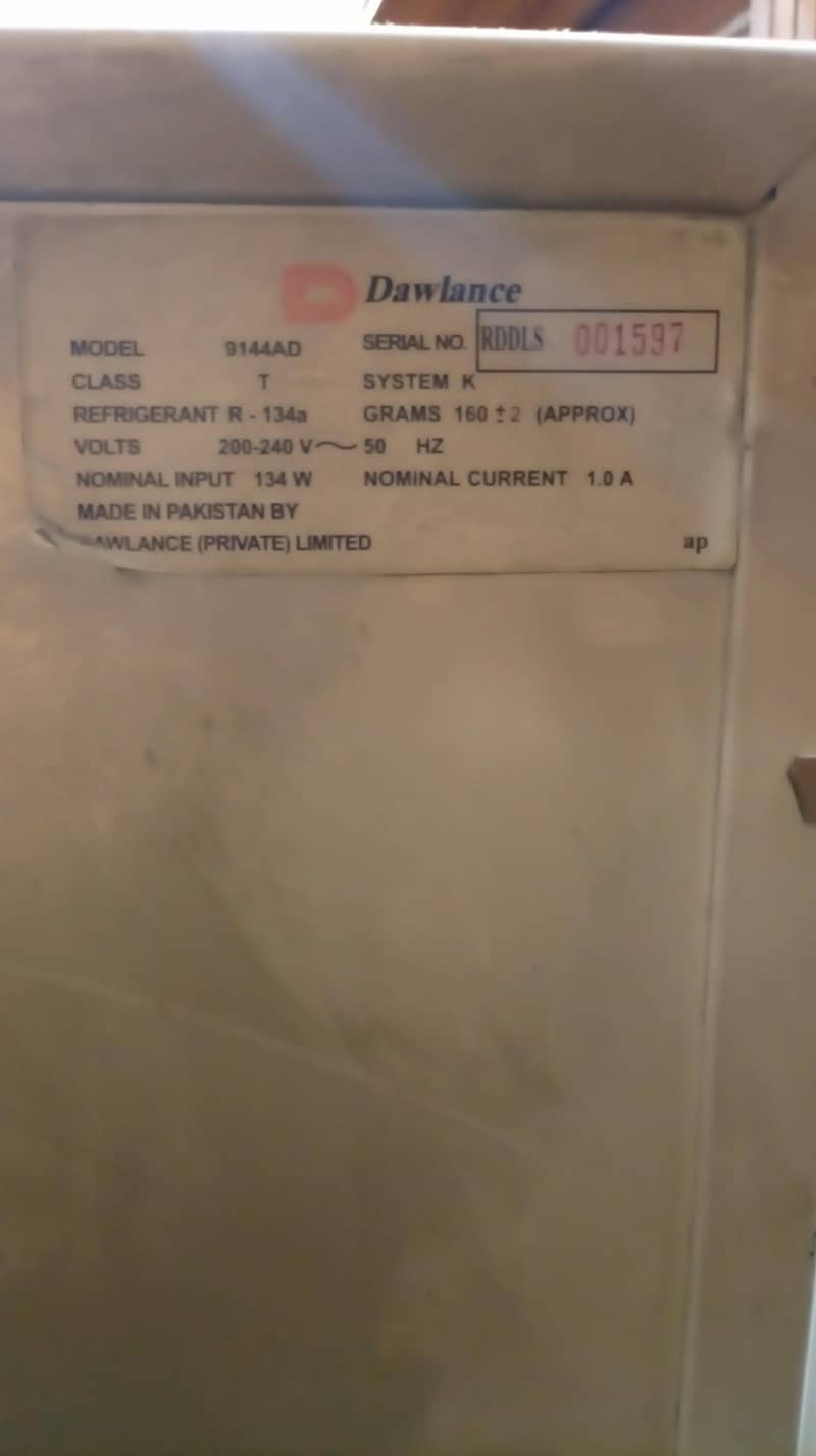 Dawlance Refrigerator 5
