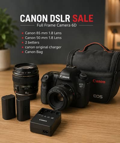 CANON 6D - DSLR - Full Frame