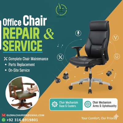 Gaming chair repair | Office Chair Repairing | Revolving Chair Repair