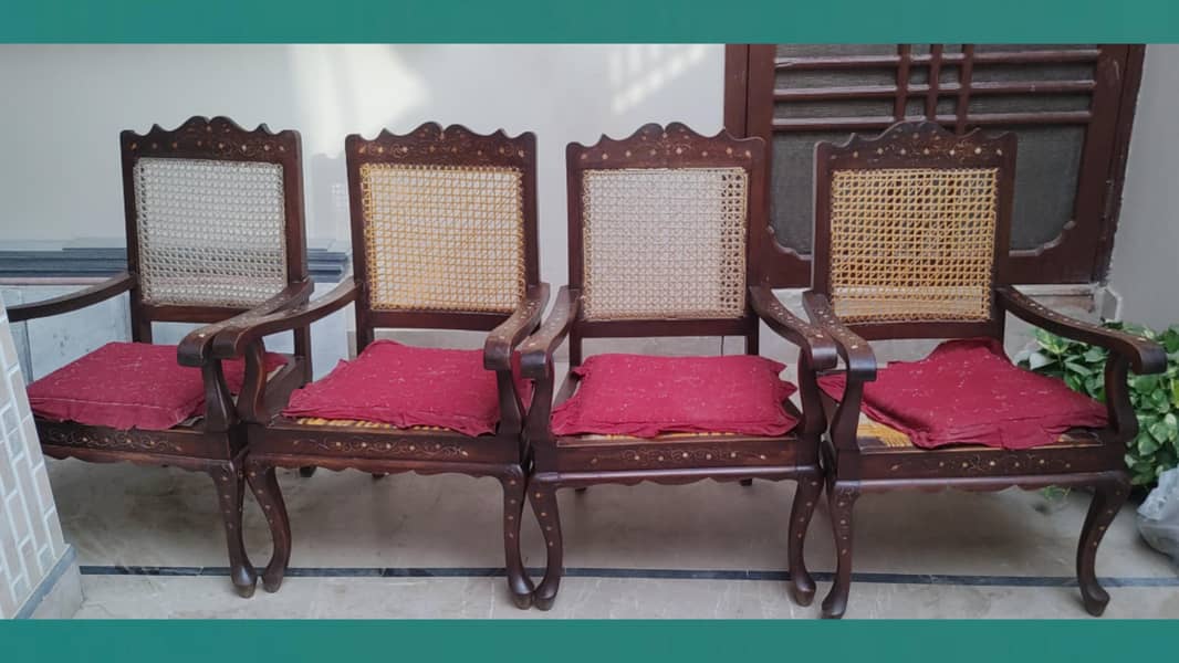 solid sheesham wood chairs 1