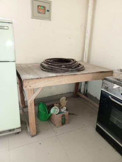 wooden table