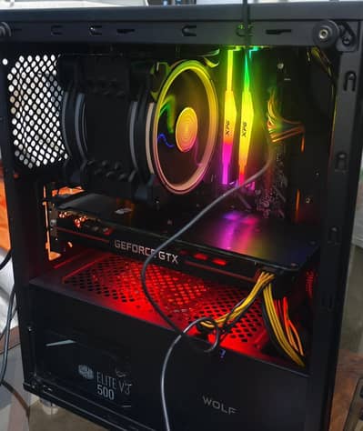 Ryzen 5 3600 b450m with gpu Nvidia 1080 8gb