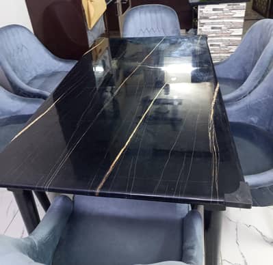 6 chairs dining table