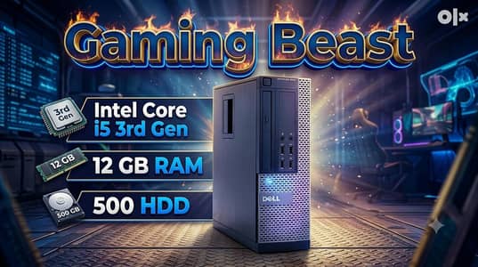 Core i5 3rd Gen | 12 GB Ram | 500 HDD